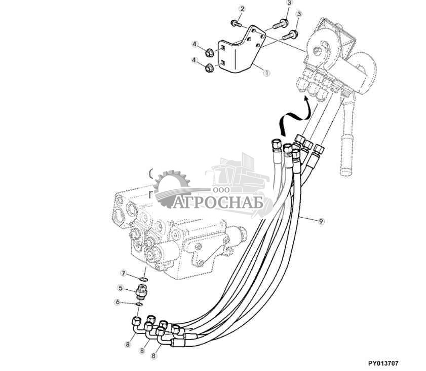 ФИТИНГИ И ШЛАНГИ ДЛЯ КОМБИНИРОВАННОЙ МУФТЫ 